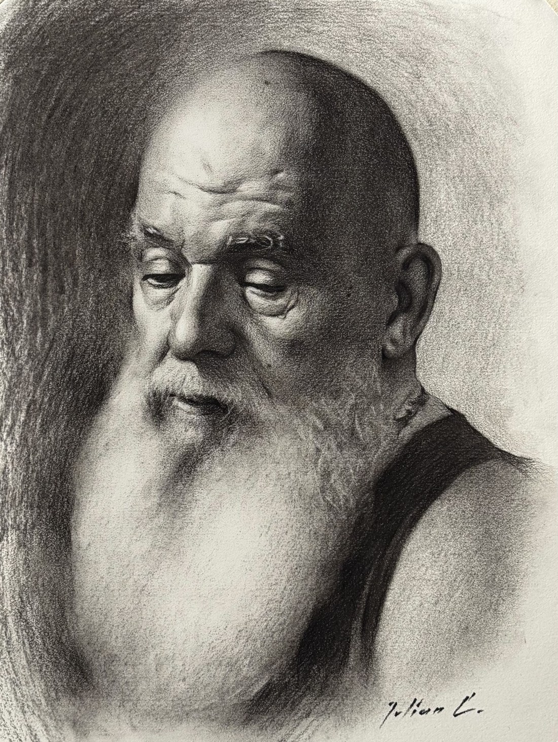 John Carrasco — Cărbune pe hârtie, Iulian Cetanas
